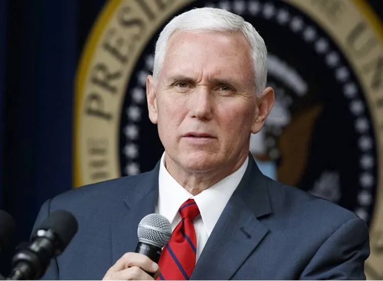 Mike Pence appears to warn Kim Jong Un if he doesn't make a...- India TV Hindi