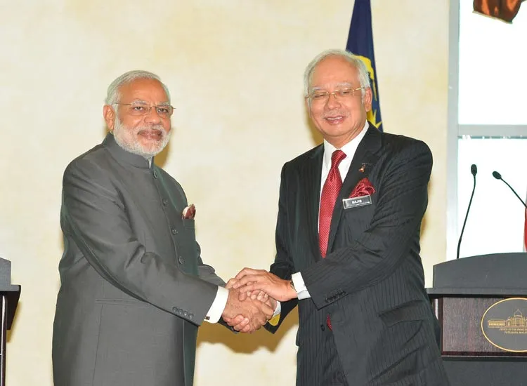  PM Modi and Malaysian Prime- India TV Hindi