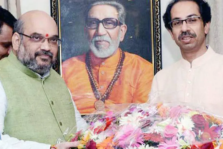 Amit Shah to meet Uddhav Thackeray, Shiv Sena attacks BJP president in saamana editorial- India TV Hindi