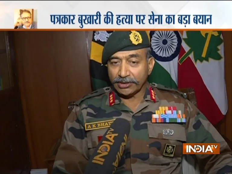 Lt General AK Bhatt- India TV Hindi