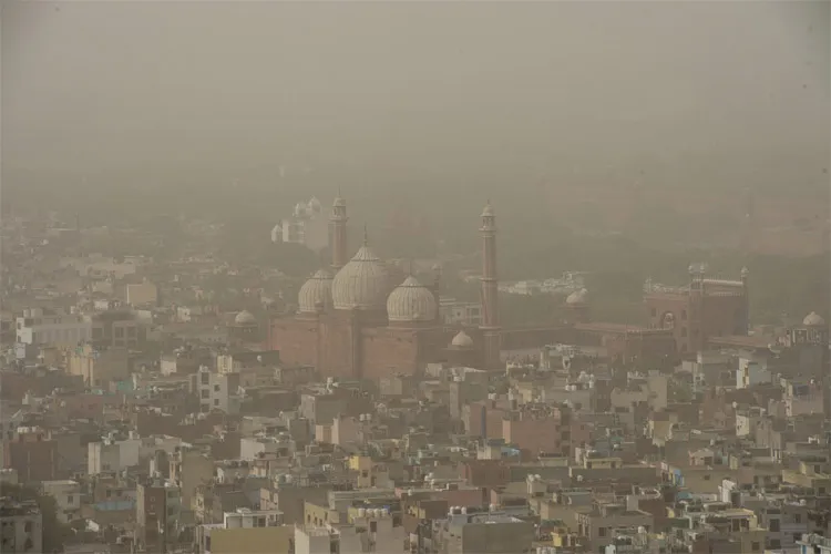 Delhi dust pollution- India TV Hindi