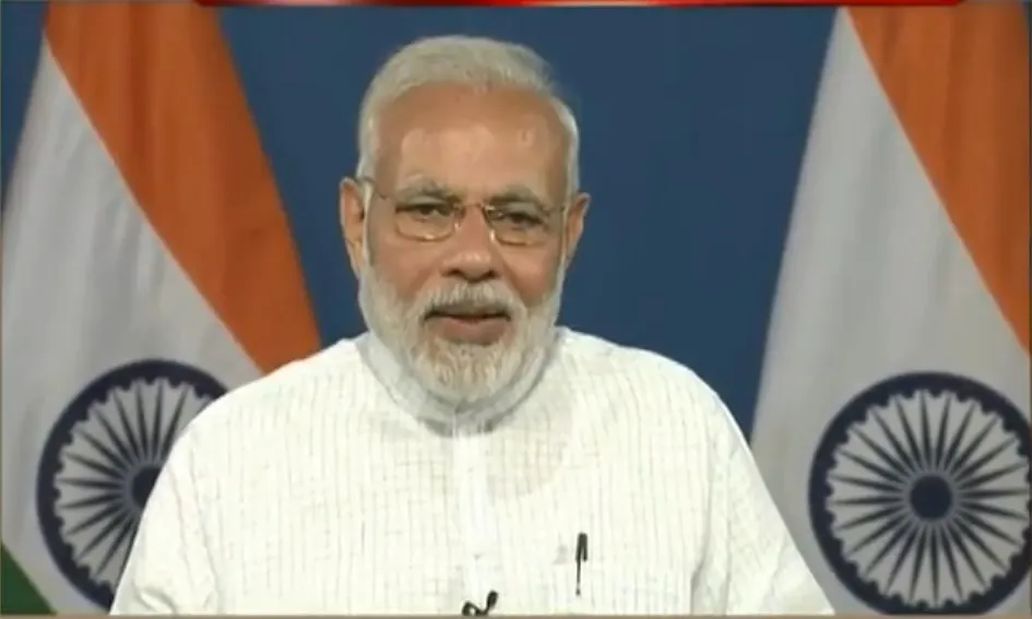 PM Narendra Modi addresses PMAY beneficiaries- India TV Hindi