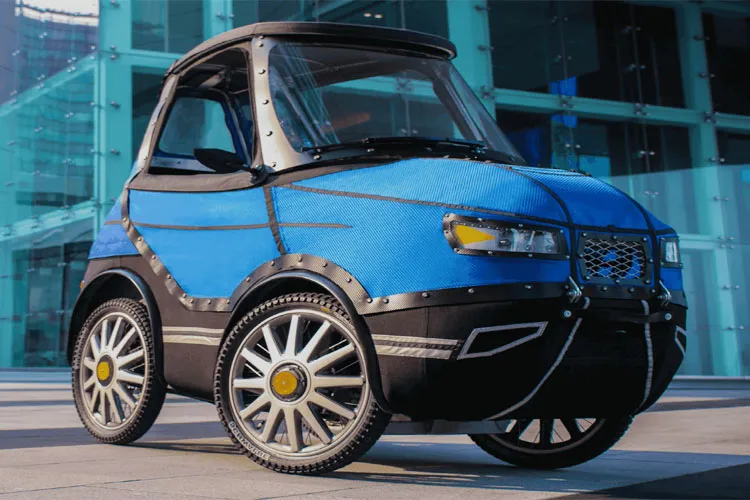 PodRide is the 4wheel ebike that looks like a car | http://mypodride.com/- India TV Hindi