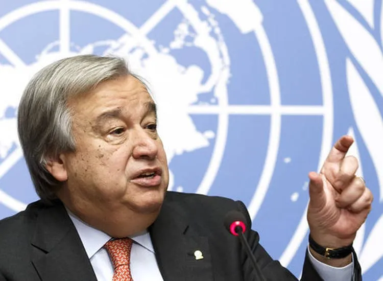UN Secretary-General Warning Gaza stands on the brink of war- India TV Hindi