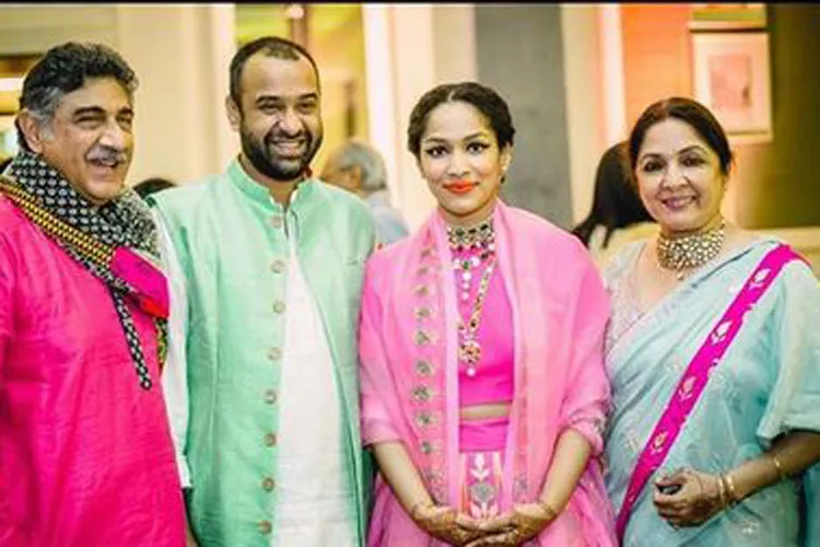 Masaba Gupta with husband Madhu Mantena and mother Neena Gupta- India TV Hindi