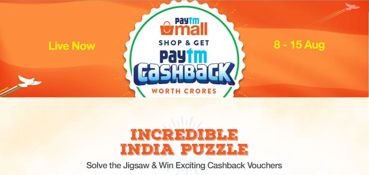 Paytm Freedom Cashback Sale- India TV Paisa