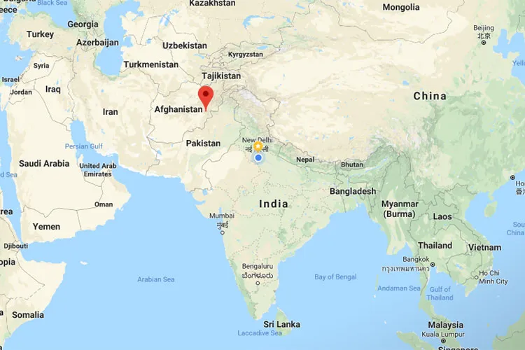Suicide attack hits inside Shiite mosque in eastern Afghanistan, several killed | Google Maps- India TV Hindi