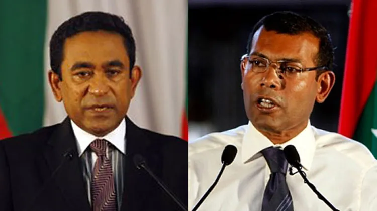 Abdulla Yameen and Mohamed Nasheed | AP Photos- India TV Hindi