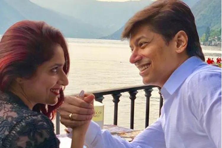 Shaan with wife Radhika- India TV Hindi