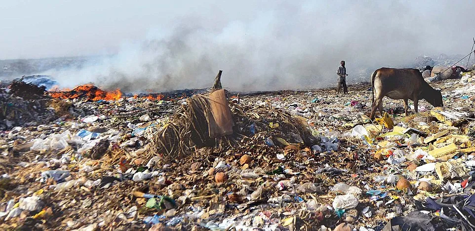 Bhalaswa landfill site- India TV Hindi