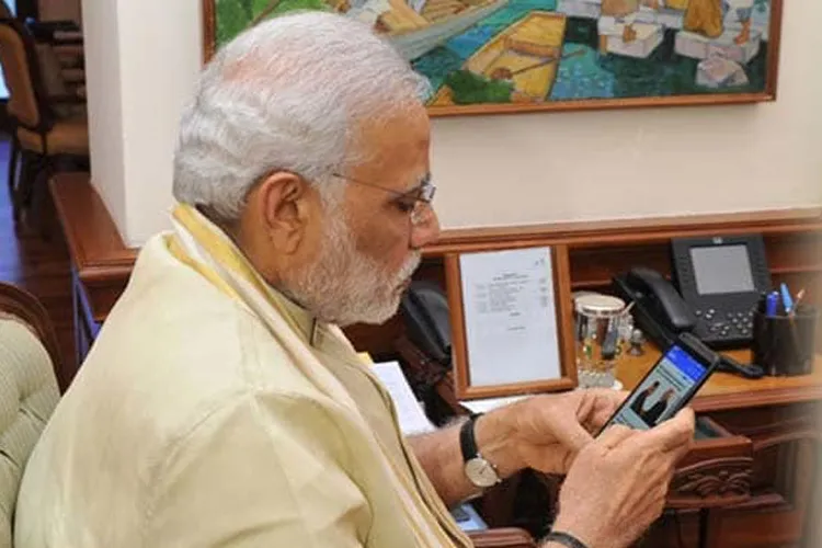 PM मोदी आज नमो ऐप के जरिये करेंगे BJP कार्यकर्ताओं से संवाद - India TV Hindi