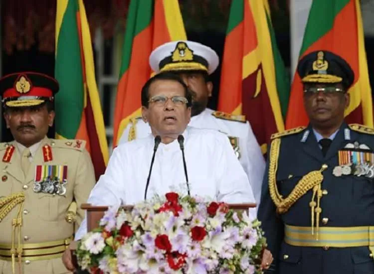 Sri Lanka political crisis: President Sirisena dissolves Parliament, paves way for early elections- India TV Hindi