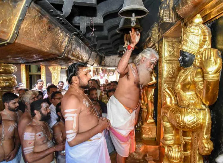 Sabarimala temple reopening Updates: Tight security as temple opens for special puja- India TV Hindi