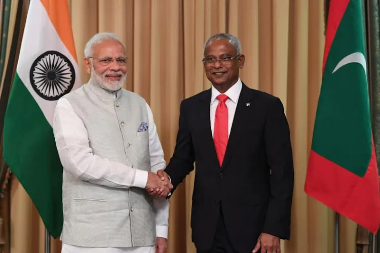 PM Modi, new Maldivian President Mohamed Solih vow renewal of friendship, close bilateral ties- India TV Hindi