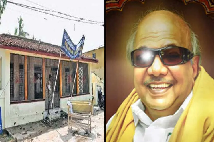 Karunanidhi's ancestral house damaged in cyclone- India TV Hindi