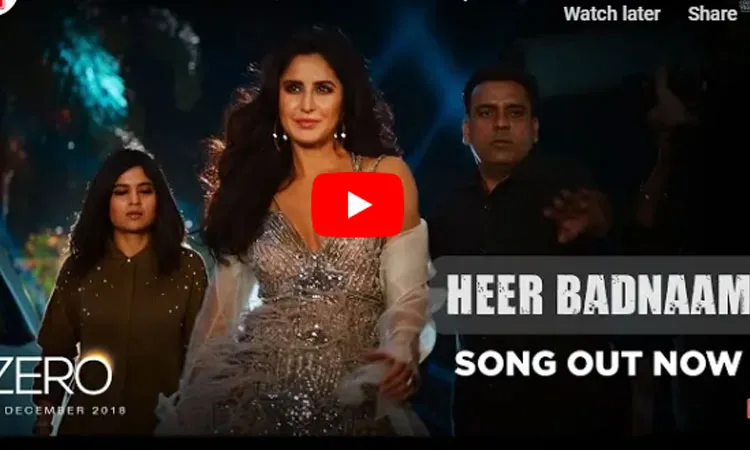 Zero song Heer Badnaam- India TV Hindi