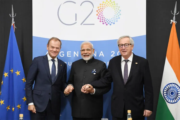 G20 Summit: PM Modi meets EU leaders, discusses ways to counter terrorism in all forms- India TV Hindi