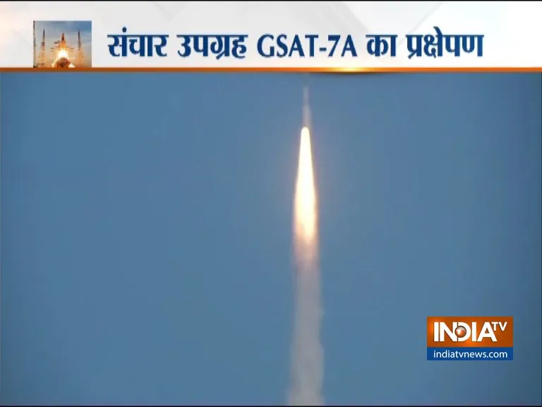 ISRO launched GSAT-7A Satellite- India TV Hindi