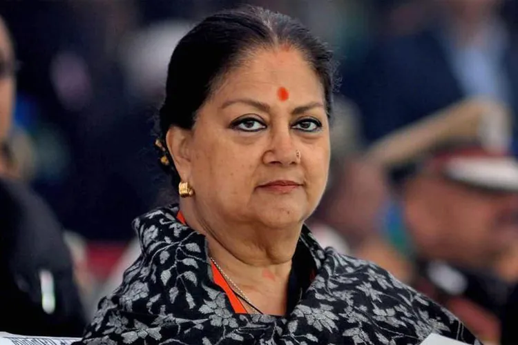 Vasundhara government ousted from Rajasthan by just over 1.7 lakh votes | PTI File- India TV Hindi