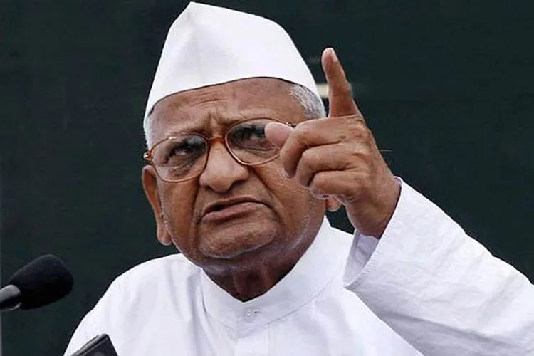 Anna Hazare to go on Annshan from January 30th in Ralegan Siddhi- India TV Hindi