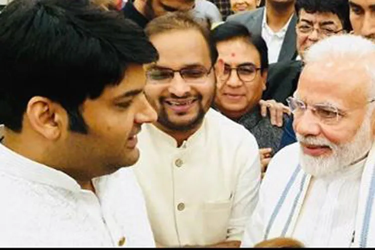 Kapil Sharma shares picture with PM Narendra Modi- India TV Hindi