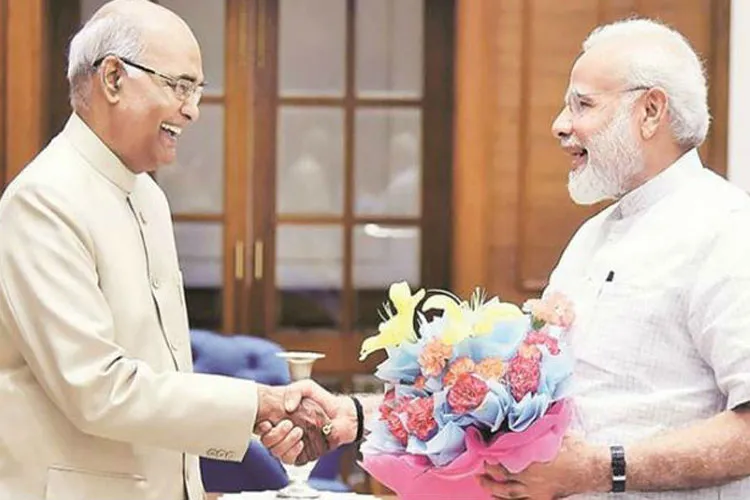 President Ramnath Kovind and PM Narendra Modi- India TV Hindi