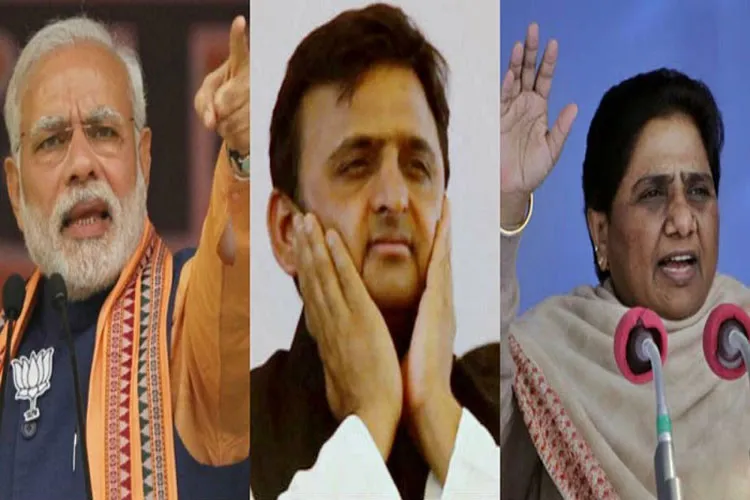 Party wise vote share in Uttar Pradesh during 2014 loksabha Elections- India TV Hindi