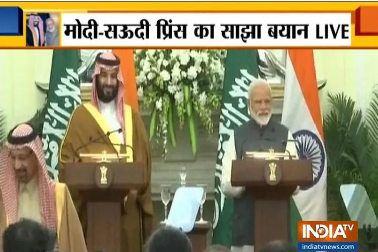 Saudi Crown Prince Mohammad bin Salman and PM Narendra Modi- India TV Hindi