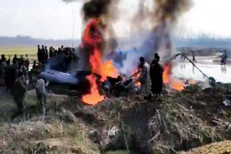 जम्मू-कश्मीर के बडगाम में मिग लड़ाकू विमान क्रैश, हादसे की वजह स्पष्ट नहीं- India TV Hindi