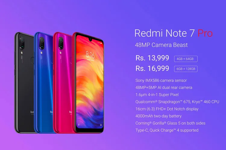Xiaomi Redmi Note 7 Pro- India TV Paisa