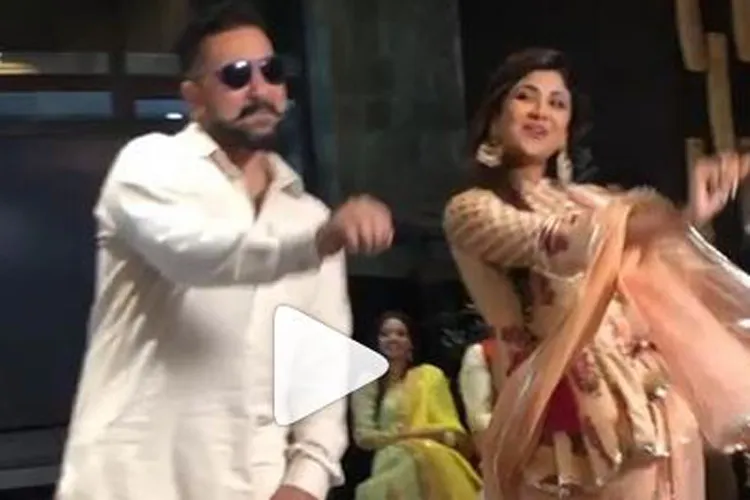 Shilpa Shetty dances with husband Raj Kundra on Lamberghini - India TV Hindi