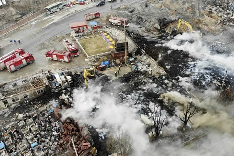Death toll from east China factory blast jumps to 44, tells State media | AP- India TV Hindi