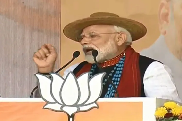 PM Modi targates Congress Manifesto by describing it as dakosala patra during a rally in Arunachal P- India TV Hindi