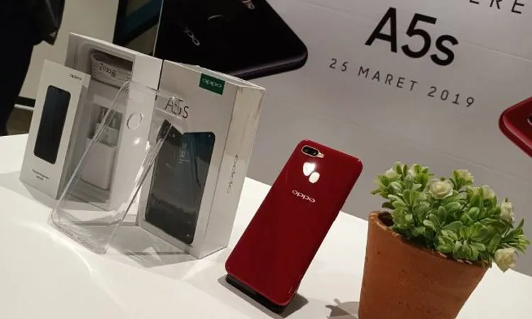 OPPO unveils the new A5s with a water drop screen - India TV Paisa