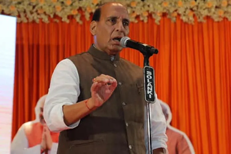 India will be poverty free only after Congress ouster, says Rajnath Singh | Facebook- India TV Hindi