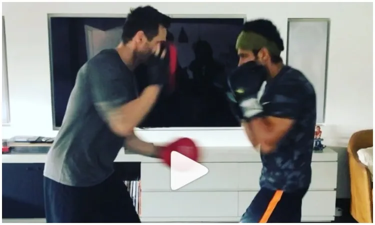 Farhan akhtar boxing video- India TV Hindi
