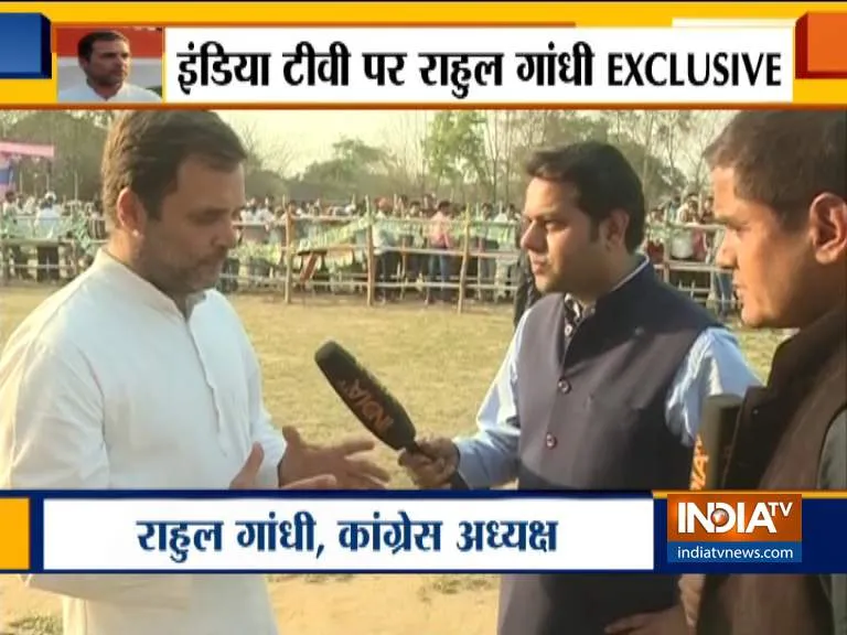 Rahul Gandhi Exclusive Interview- India TV Hindi