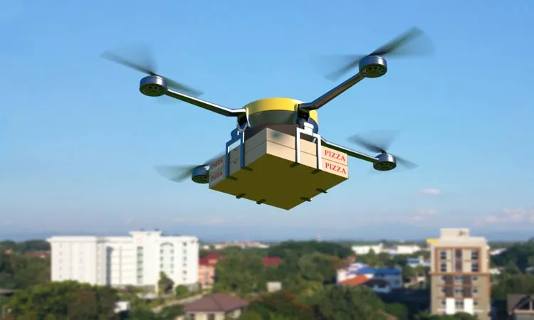 Zomato drone tests food packet delivery at 80kmph- India TV Paisa