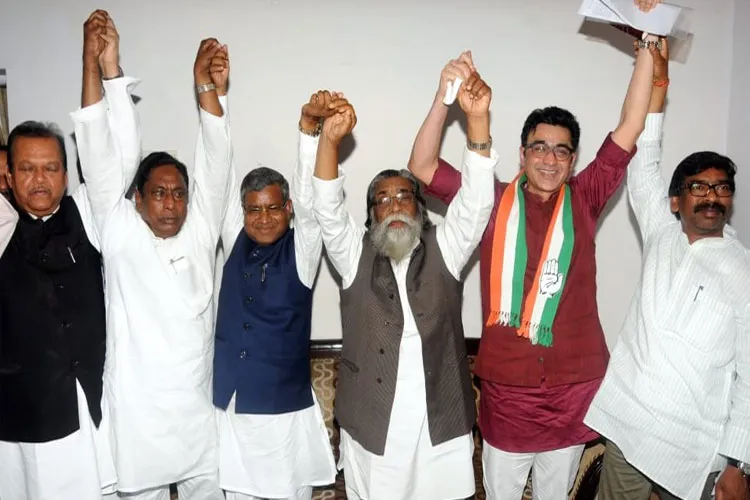 Leaders of Mahagathbandhan in Jharkhand | PTI File Photo- India TV Hindi