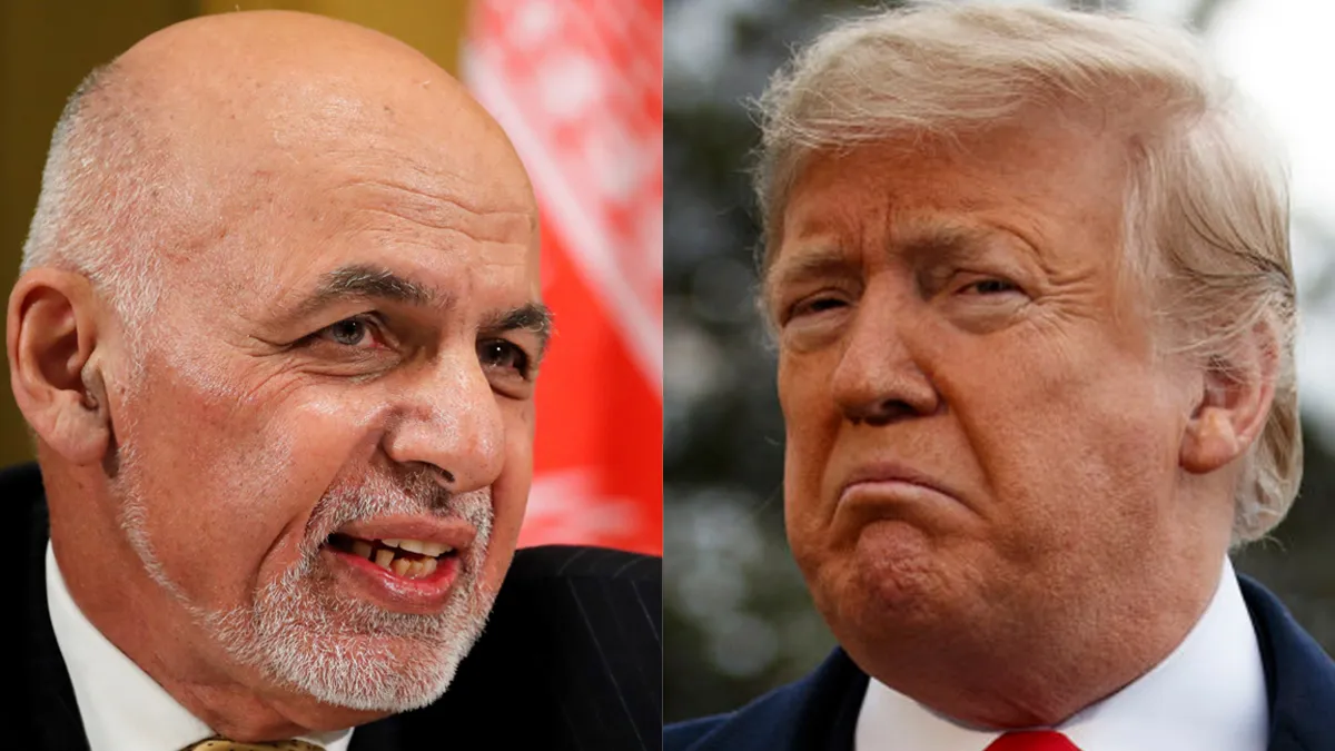 Ashraf Ghani and Donald Trump | AP Photos- India TV Hindi