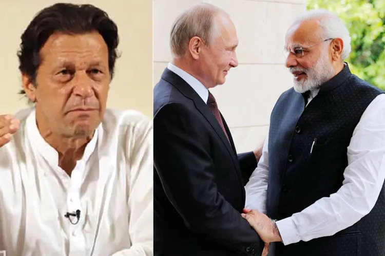 Imran Khan, Vladimir Putin and Narendra Modi | AP File- India TV Hindi