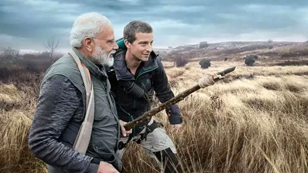 PM Modi and Bear Grylls- India TV Hindi