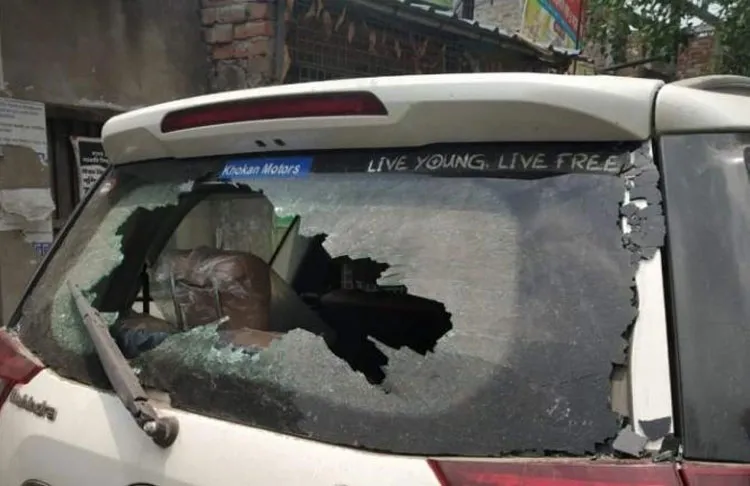 Heckled by BJP workers, car vandalised, says Trinamool MLA Udayan Guha | ANI Photo- India TV Hindi