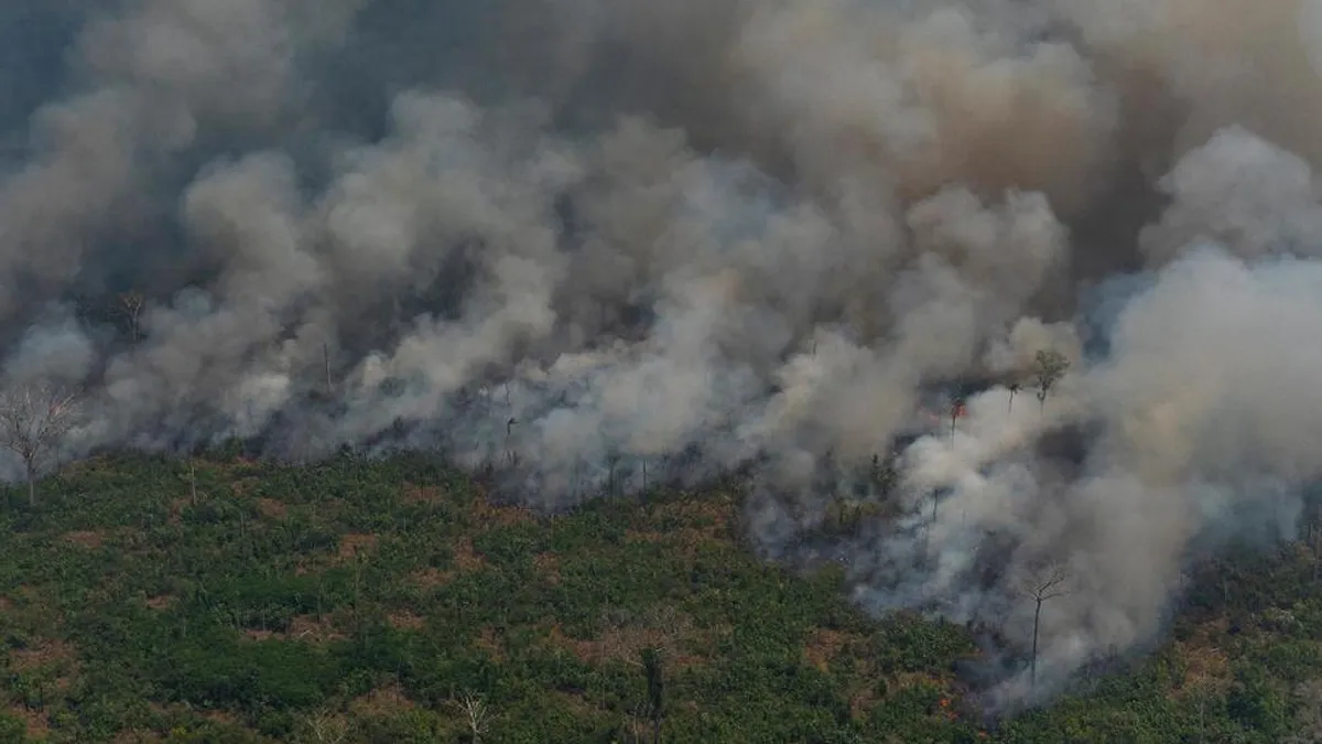 Brazil president plans send in army to contain Amazon fires | AP- India TV Hindi