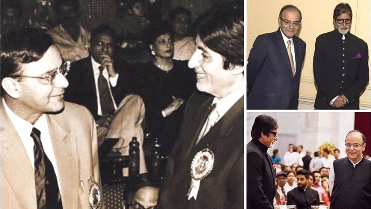 Amitabh Bachchan with Arun Jaitley- India TV Hindi