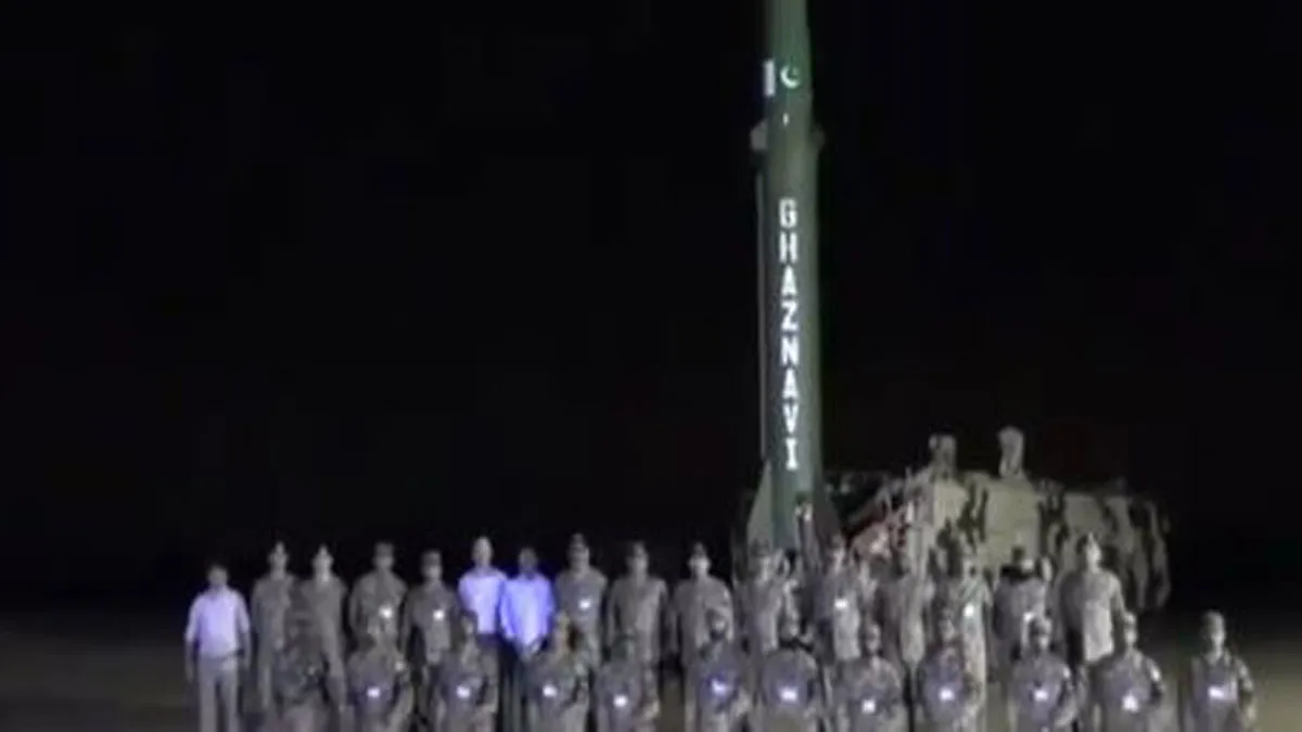 Pakistan tests ballistic missile Ghaznavi says DG ISPR- India TV Hindi