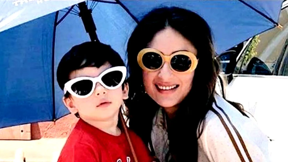 बेटे तैमूर के साथ करीना कपूर खान- India TV Hindi