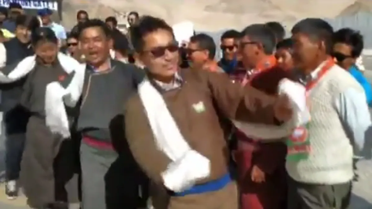 Independence Day 2019: Ladakh MP Jamyang Namgyal wows with dance moves- India TV Hindi