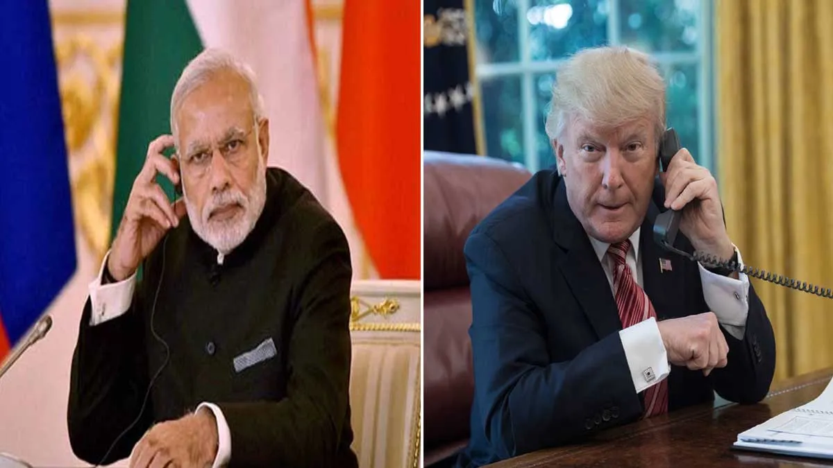 PM Narendra Modi had a telephone conversation today with US...- India TV Hindi