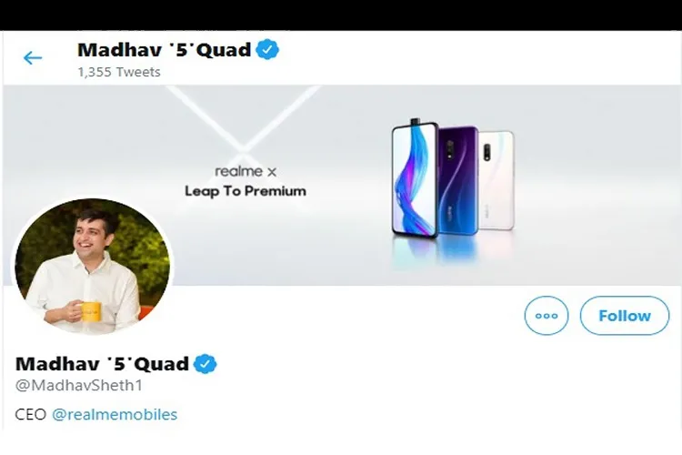 Does Realme CEO's name change on Twitter hint at a new device?- India TV Paisa